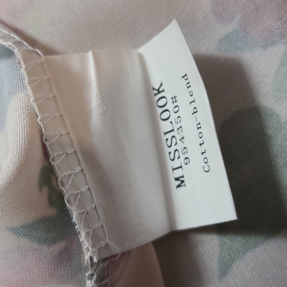 Misslook Bohemian Print Blouse NWOT - Picture 10 of 14